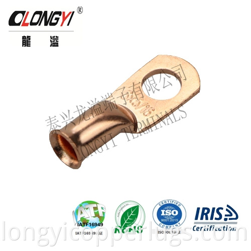 Copper Tube Ring Crimp Solder Terminals Cable Lugs AWG